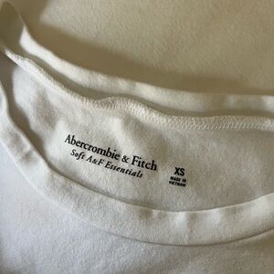Abercrombie & Fitch White Tee